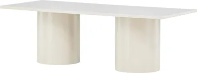 Produktbild von FURNLUX Coffee Table Sandvika Beige 50cm / Hauptfarbe: Beige / Abmessungen: 50 x 120 x 38 cm