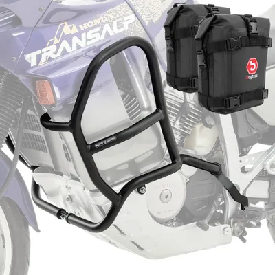 Immagine prodotto di Set di barre di protezione + borse per Honda Transalp XL 600 V 87-99 Motoguard M