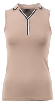 Produktbild von Cavallo FLEUR Sportliches Polotop almond Sportswear FS 23, Größe:44