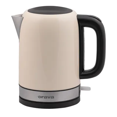 Obrázok produktu pre Antikorová varná kanvica 1,7L Orava Hiluxe 2, krémová 73607