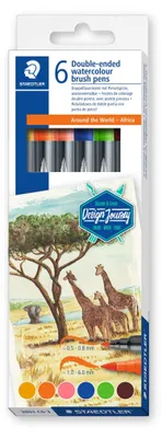 Produktbild von STAEDTLER "Design Journey" Around the world Afrika Set retail