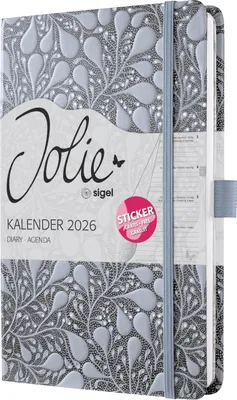Produktbild von Wochenkalender Jolie ca. A5 Hardcover Summer Enchanted Sky 2026.