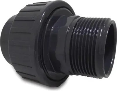 Produktbild von Profec PVC-U Übergangsschraube 50 mm x 1 1/2" KW x MZ