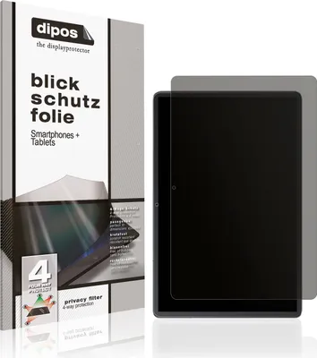 Produktbild von Blickschutzfolie für Cubot Tab 70 matt Schutzfolie Folie Display Schutz dipos