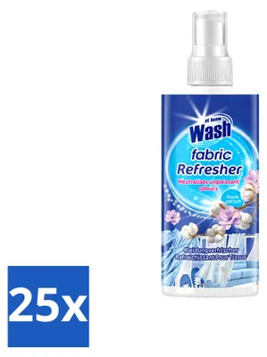 Image de 25 flacons de désodorisant textile "Fresh Coton" - 300 ml - Pack économique - 25 pièces
