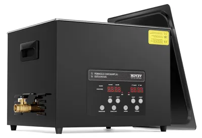 Immagine prodotto di Pulitore a ultrasuoni - Apparecchio di pulizia a ultrasuoni - Pulitore elettrico per gioielli - Pulitore per occhiali