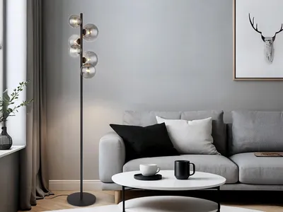 Produktbild von GLOBO 56133-6S, Glas, Metall, IP20, II, G9, LED, 3,5 W