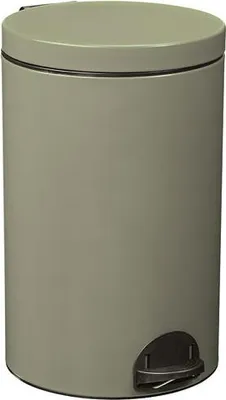 Image de Poubelle à pédale 20l gris vert - Rossignol - 90246 - Élora