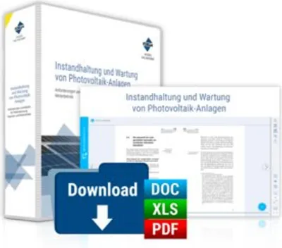 Obrázek produktu pro Handbuch Instandhaltung und Wartung von Photovoltaik-Anlagen