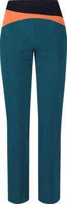Produktbild von Montura LOOM PANTS WOMAN (MPLF34W) - Lange Damenhose für Klettern und Outdoor, Farbe:86354-BLU CENERE/MELON, Größe:M