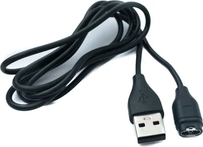 Obrázok produktu pre SYSTEM-S USB 2.0 kábel 100 cm nabíjací kábel s konektorom typu A pre Garmin Fenix7 6S 6 Venu Sq