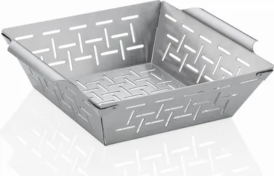 Produktbild von Grillmand STYLE 255 x 21 x 75 cm - Gemüsegrillmand - Grillschale aus rostfreiem Stahl - Grillzubehör.