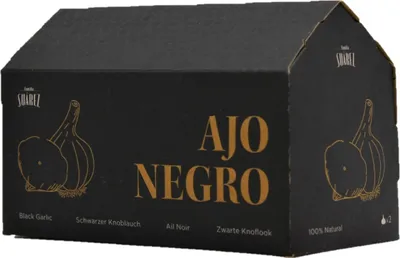 Produktbild von Schwarzer Knoblauch Ajo  Familia Suárez – 100 % natürlich (2 Knollen, Spanien)