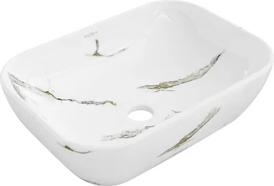 Produktbild von Mexen Rita Aufsatzwaschbecken 45 x 32 cm, weißer Stein - 21084581