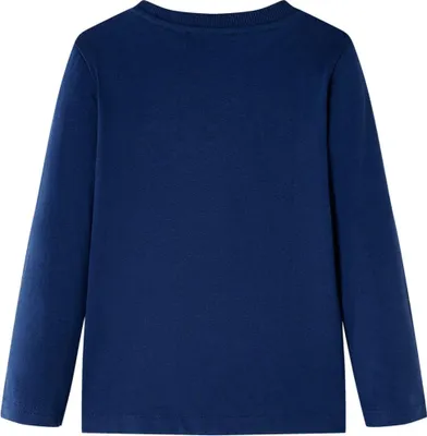 Produktbild von vidaXL Kinder-Langarmshirt Marineblau 116