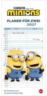 Obrázek produktu pro Plánovač Minions pro dva 2027