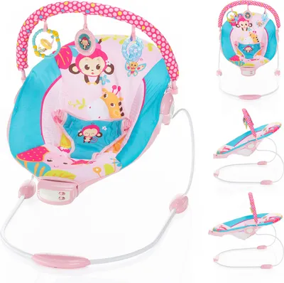 Produktbild von ZOPA Liege Happy Safari Rosa