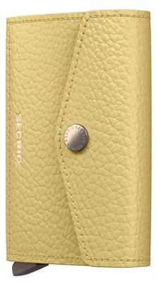 Produktbild von Secrid Geldbörse Envelope Pebble Gelb 7.2