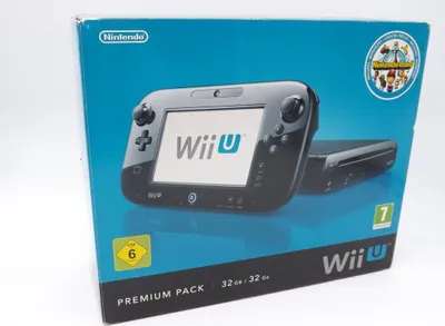 Obrázek produktu pro Nintendo Wii U Premium Pack, Wii U, Černá, 2048 MB, DDR3, IBM PowerPC, AMD Radeon