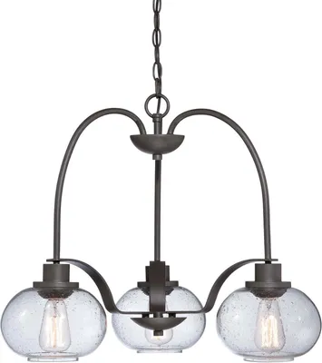 Produktbild von Elstead Trilogy Kronleuchter E27 3-fach Alte Bronze