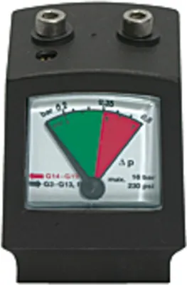 Produktbild von Riegler Differenzdruckmanometer, eckig, für »FUTURA« und »multifix«