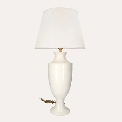 Immagine prodotto di KEYHOMESTORE | Lampada in Vetroceramica Bianco H.52 cm