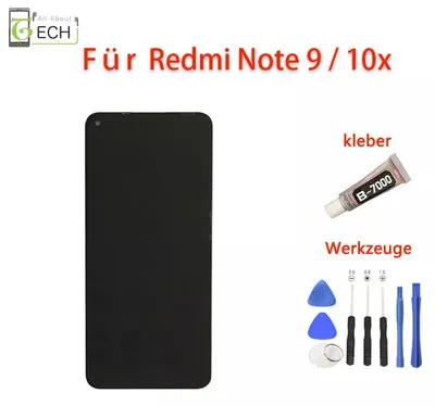 Produktbild von Für Xiaomi Redmi Note 9 / 10X LCD Display Bildschirm Touchscreen + Werkzeuge
