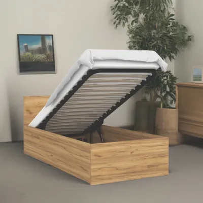 Produktbild von Bett KALYPSO M 90x200 Craft modern Einzelbett Schlafzimmer