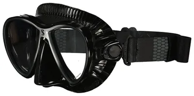 Zdjęcie produktu dla Maska Scubapro SYNERGY TWIN TRUFIT z czarnego silikonu – czarna/srebrna