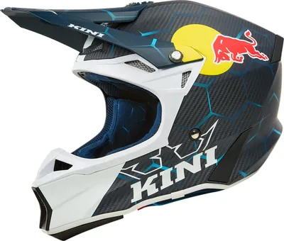 Produktbild von Kini Red Bull Visor MXC2 Helm 2.0 blue/white L