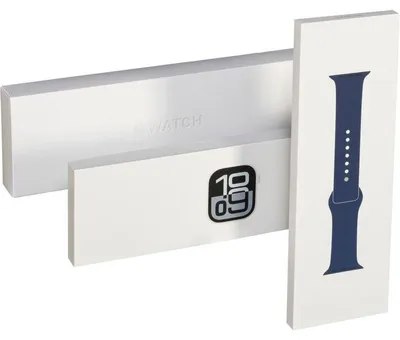 Produktbild von Apple Watch 10 46mm GPS+4G Alu Sport M/L silber/denim