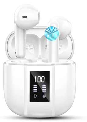 Zdjęcie produktu dla Słuchawki Renimer, bezprzewodowe, Bluetooth 5.3, dokanałowe, wodoodporne (IP7), bezprzewodowe