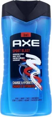 Immagine prodotto di Axe - Gel doccia 3 in 1 - Sport Blast - Energizzante agli agrumi - Idratante - 250 ml - 1 pezzo