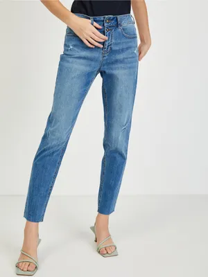 Produktbild von Blaue Damen Boyfriend-Jeans ORSAY - XXS