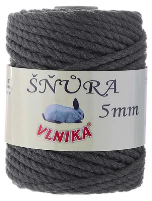 Produktbild von 500g Makrameegarn Snura 5mm Häkelgarn Macrame Flechtgarn Knüpfgarn