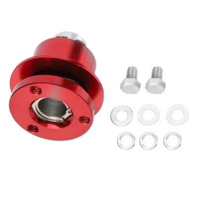 Immagine prodotto di Kit adattatore per mozzo del volante a sgancio rapido a 360° per auto 310-101 (rosso)