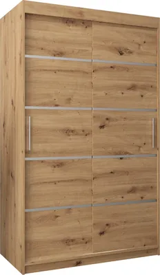 Produktbild von Kleiderschrank, Schiebetürenschrank Schlafzimmer, Schrank VERONA 1 120 cm