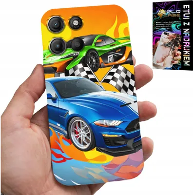 Zdjęcie produktu dla Etui Do Motorola Moto G86 - Dla Dzieci, Samochody Wyścigowe Wyścigi