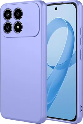 Obrázok produktu pre Puzdro pre Xiaomi Poco F8 Pro - Zadný kryt Phonesta Soft Silk Silikónový - Fialová