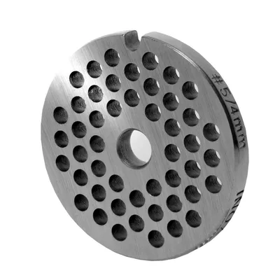 Produktbild von Fleischwolfscheibe, Lochscheibe aus Inox Stahl Größe 5 in 4,0 mm Bohrung von WOLFCUT