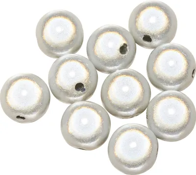 Produktbild von Miracle Beads, 10 mm, 10 Stück Weiß