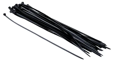 Produktbild von Kabelbinder-Sortiment von BGS | 50 Stück | schwarz | 4,5 x 350 mm | Nylon