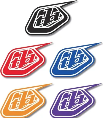 Produktbild von Troy Lee Designs Shield Decal, orange, 6"
