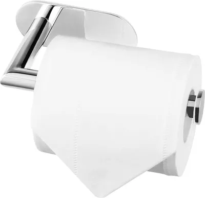 Produktbild von Toilettenpapierhalter ohne Bohren Edelstahl SUS304 Chrom Bad Küche