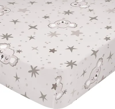 Immagine prodotto di Lenzuolo HappyFriday MOSHI MOSHI MOSHI grigio 60 x 120 x 14 cm Koala