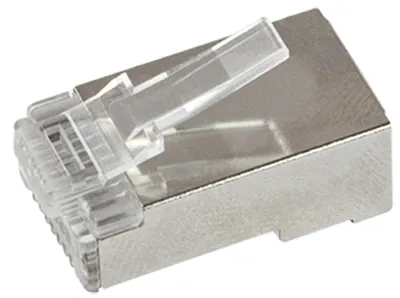 Produktbild von LogiLink MP0077, RJ-45, Transparent, Männlich, Gerade, Kunststoff, Cat6