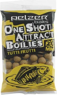 Produktbild von Pelzer One Shot Attract Boilies 250g Tutti Frutti
