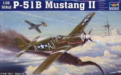 Produktbild von Trumpeter Mustang P-51B 1:32, 02274