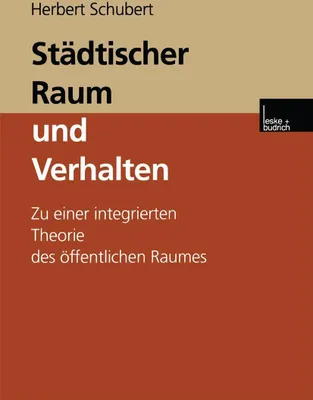 Produktbild von Städtischer Raum und Verhalten