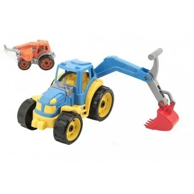 Obrázek produktu pro Traktor s lžící modrý 3435